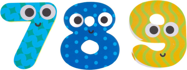 Изображение товара Набор стикеров для ванной Крошка Я Цифры / 3295760