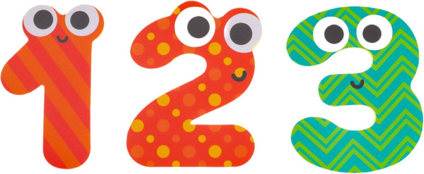 Изображение товара Набор стикеров для ванной Крошка Я Цифры / 3295760