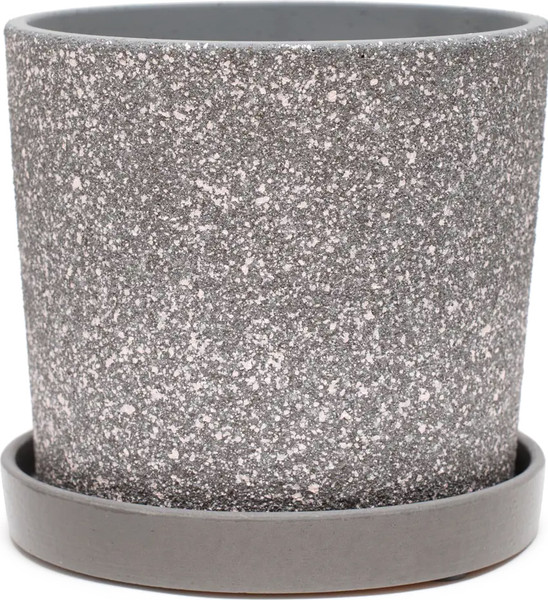 Изображение товара Вазон Композит Дакар Кедр №2 / КБ-Б2-294-22 (1.4л, серый)