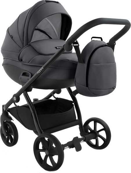 Изображение товара Детская универсальная коляска Tutis Nanni 2 в 1 / 1532049 (кожа Grey)