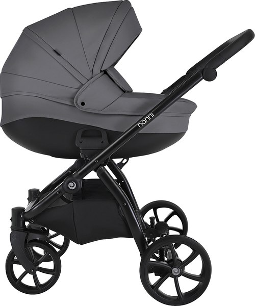 Изображение товара Детская универсальная коляска Tutis Nanni 2 в 1 / 1532049 (кожа Grey)