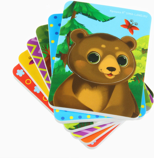 Изображение товара Набор игрушек для ванной Крошка Я Лесные приключения / 10780065