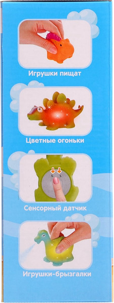 Изображение товара Набор игрушек для ванной Крошка Я Супер Дино / 10819862