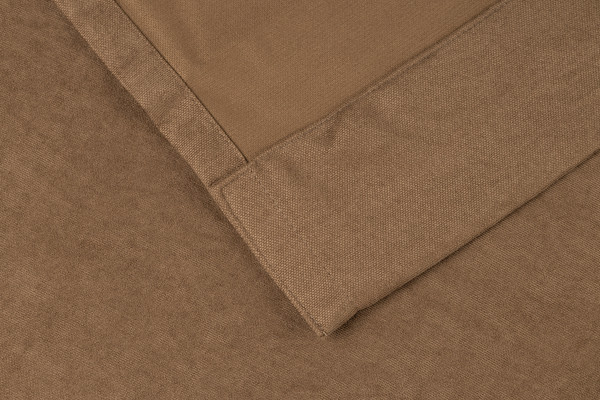 Изображение товара Комплект штор Mio Tesoro Канвас 200x250 (2шт, шоколад)
