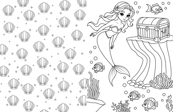 Изображение товара Раскраска Махаон Аниме-девочки, интегральная обложка (Барсуков Иван)