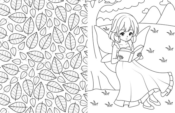 Изображение товара Раскраска Махаон Аниме-девочки, интегральная обложка (Барсуков Иван)