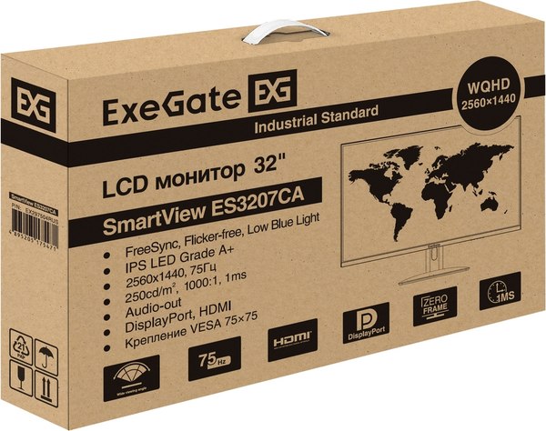Изображение товара Монитор ExeGate SmartView ES3207CA (EX297504RUS)