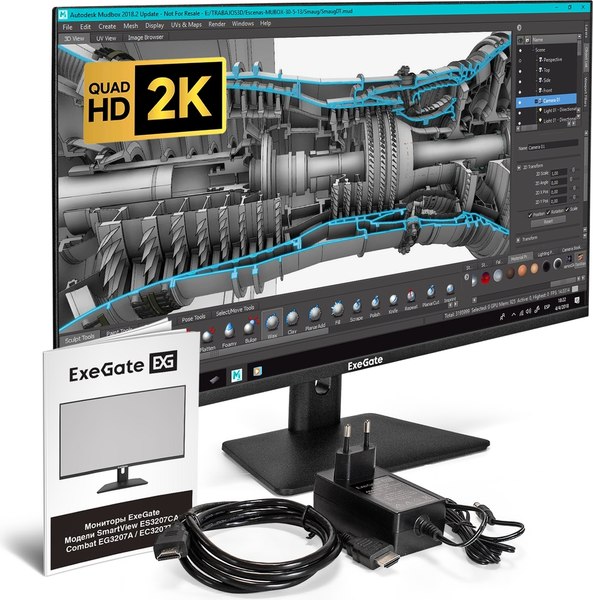 Изображение товара Монитор ExeGate SmartView ES3207CA (EX297504RUS)