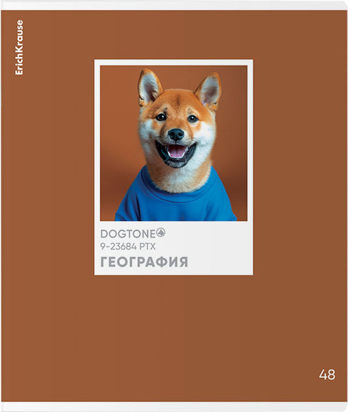 Изображение товара Тетрадь предметная Erich Krause DogTone. География / 63354 (48л, клетка)