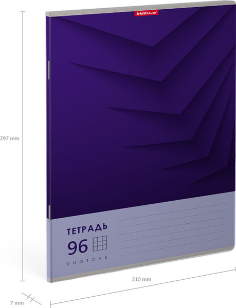 Изображение товара Тетрадь Erich Krause Duotone Next / 54234 (96л, клетка)