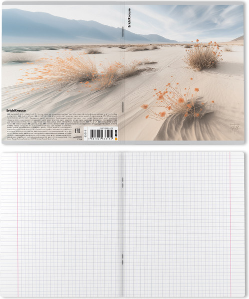Изображение товара Тетрадь Erich Krause Pasifico / 63318 (48л, клетка)