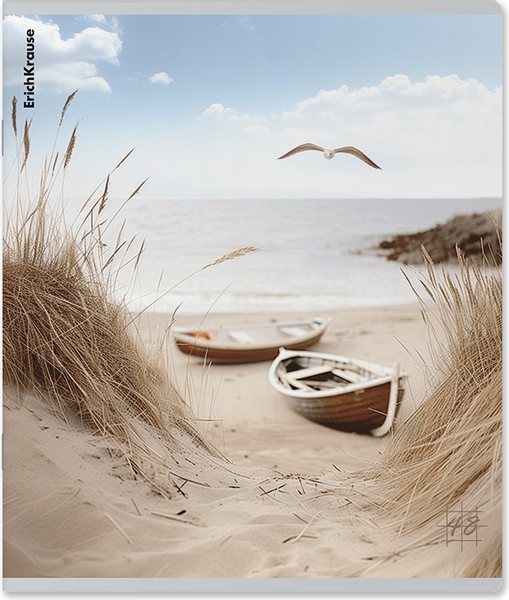 Изображение товара Тетрадь Erich Krause Pasifico / 63318 (48л, клетка)