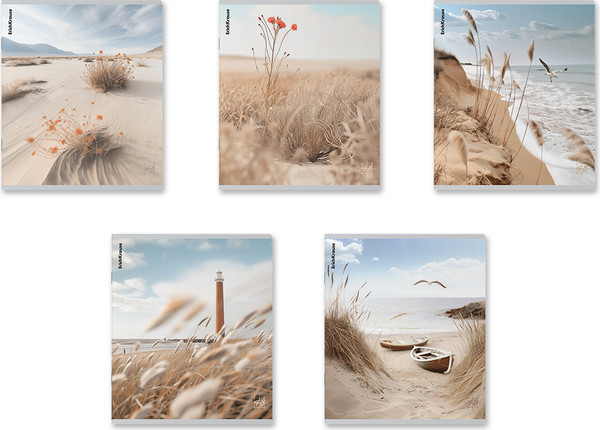 Изображение товара Тетрадь Erich Krause Pasifico / 63318 (48л, клетка)