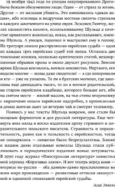 Изображение товара Художественная книга Эксмо Коричные лавки, мягкая обложка (Шульц Бруно)