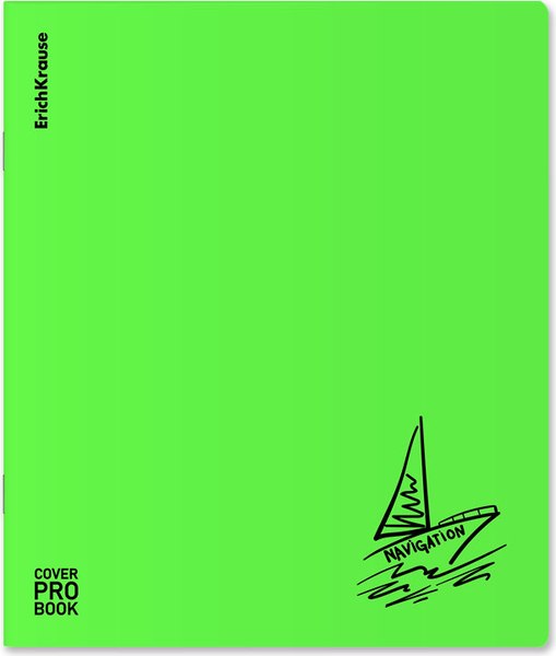 Изображение товара Тетрадь Erich Krause Motion / 61957 (48л, зеленый, клетка)