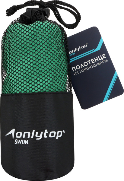 Изображение товара Полотенце Onlytop 76x152см / 10131597 (зеленый)