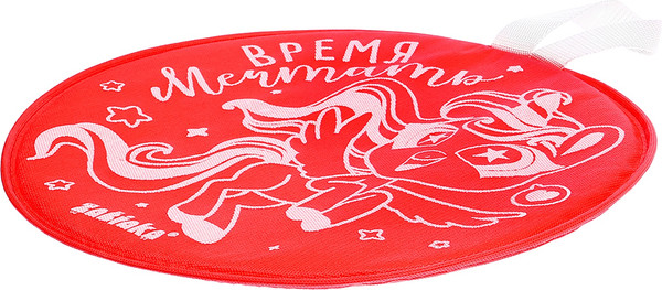 Изображение товара Санки-ледянка Zabiaka Время мечтать 10735395 (красный)