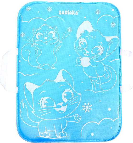 Изображение товара Санки-ледянка Zabiaka Котята 10735398 (голубой)