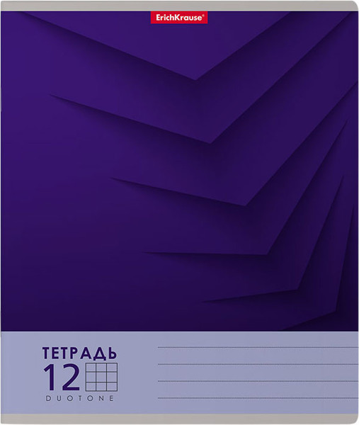 Изображение товара Тетрадь Erich Krause Duotone Next / 56294 (12л, клетка)