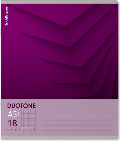 Изображение товара Тетрадь Erich Krause Duotone Next / 56302 (18л, клетка)