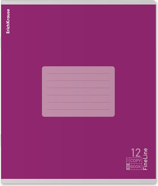 Изображение товара Тетрадь Erich Krause FL / 60547 (12л, линейка)