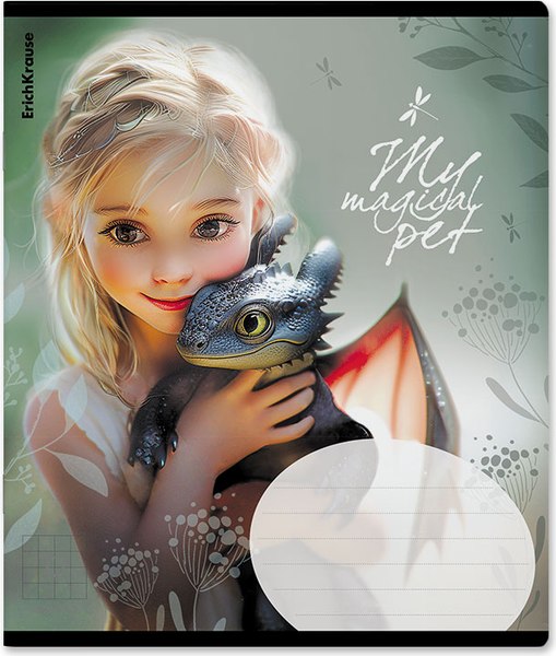 Изображение товара Тетрадь Erich Krause Magic Pet / 63246 (12л, клетка)