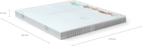 Изображение товара Тетрадь Erich Krause Ruler Hobby / 60528 (12л, клетка)