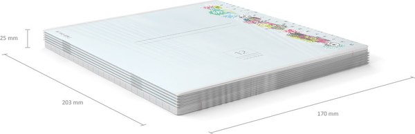 Изображение товара Тетрадь Erich Krause Ruler Hobby / 60529 (12л, линейка)