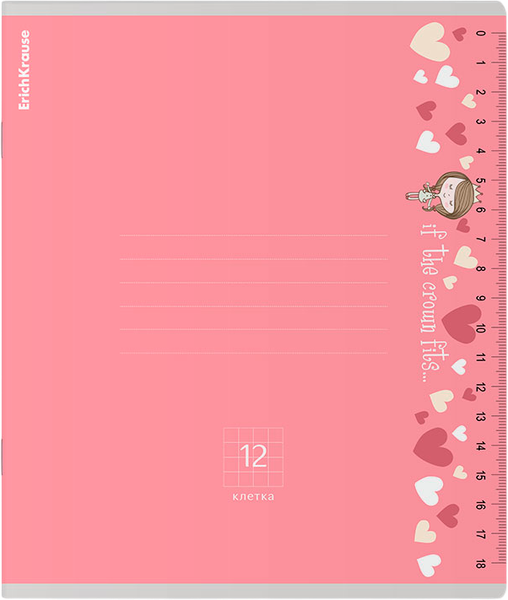 Изображение товара Тетрадь Erich Krause Ruler Magic / 60530 (12л, клетка)