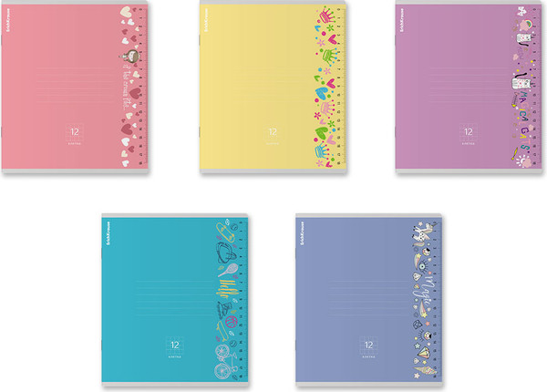 Изображение товара Тетрадь Erich Krause Ruler Magic / 60530 (12л, клетка)