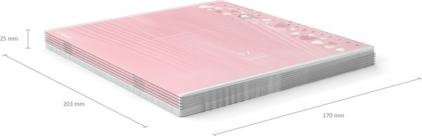 Изображение товара Тетрадь Erich Krause Ruler Magic / 60531 (12л, линейка)