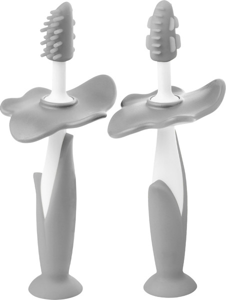 Изображение товара Набор зубных щеток для новорожденных ROXY-KIDS RTB-007 (серый)