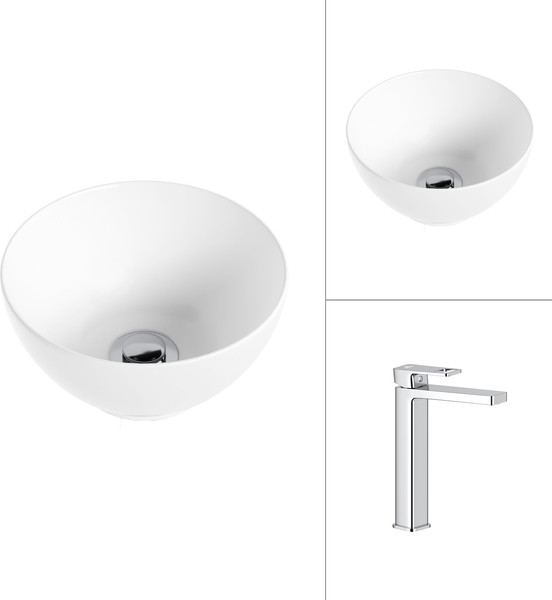 Изображение товара Умывальник со смесителем Lauter 21601E + Cascade 21СК0655C