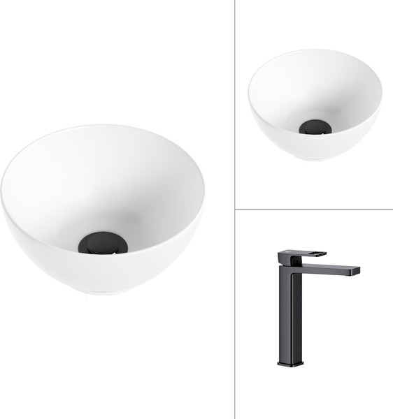 Изображение товара Умывальник со смесителем Lauter 21601E + Cascade 21СК0655BS