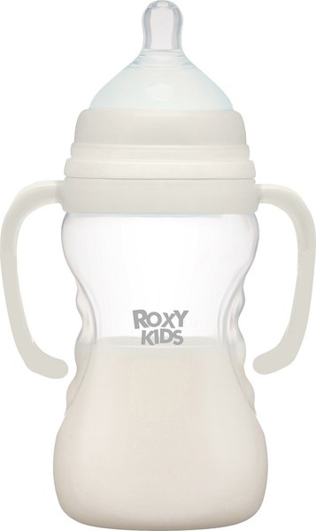 Изображение товара Бутылочка для кормления ROXY-KIDS Быстрый поток 6+ / RBTL-003-B (260мл, кокосовый)