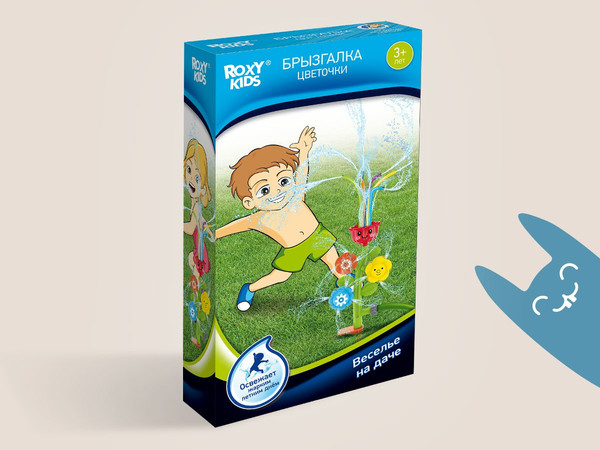 Изображение товара Дождеватель ROXY-KIDS Маленькие цветочки / RSPL-YG11 (переходник в комплекте)