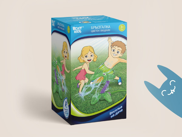 Изображение товара Дождеватель ROXY-KIDS Цветок-хищник / RSPL-YG07 (переходник в комплекте)