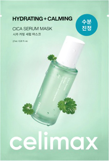 Изображение товара Маска для лица тканевая Celimax The real cica calming serum mask (27мл)