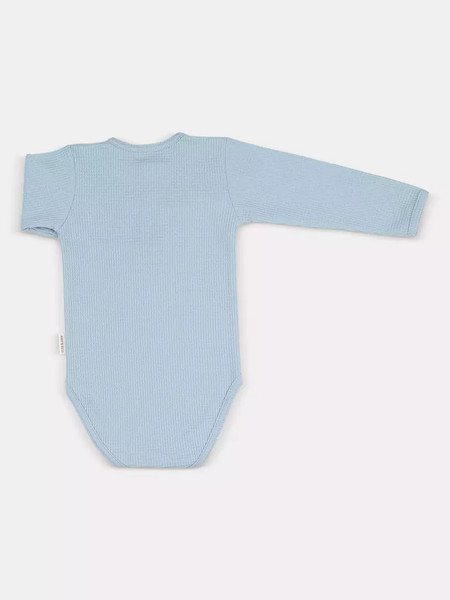 Изображение товара Набор боди для малышей Rant Waffy / 4-92 (2шт, Blue/Brown, р.80)