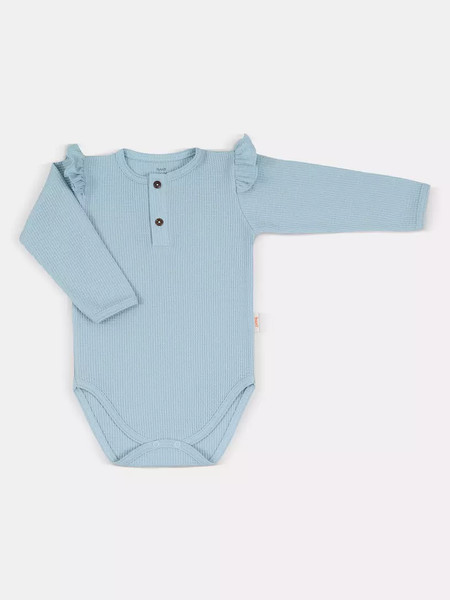 Изображение товара Набор боди для малышей Rant Waffy / 5-92 (2шт, Blue/Brown, р.74)