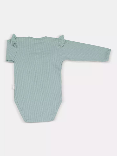 Изображение товара Набор боди для малышей Rant Waffy / 5-92 (2шт, Milk/Mint, р.86)