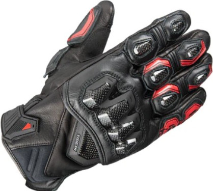 Изображение товара Мотоперчатки Taichi High Protection RST422-BK04-XXL (XXL, черный/черный/красный)