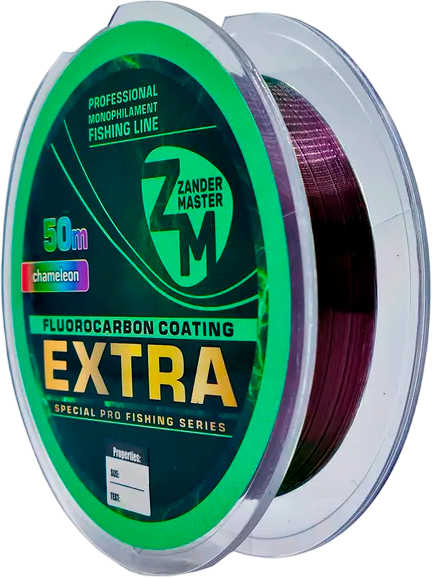 Изображение товара Леска монофильная ZanderMaster Extra Chameleon 0.181мм 5.2кг / 11756 (50м)