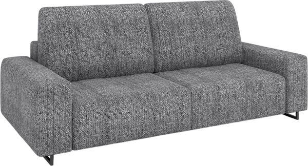 Изображение товара Диван Rivalli Уолтер УП 1000 + 1000 (Katrin Grey/черный муар)