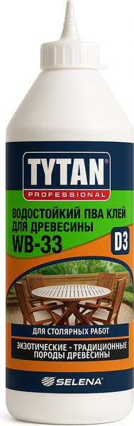Изображение товара Клей Tytan Professional ПВА для древесины Д3 (750мл)
