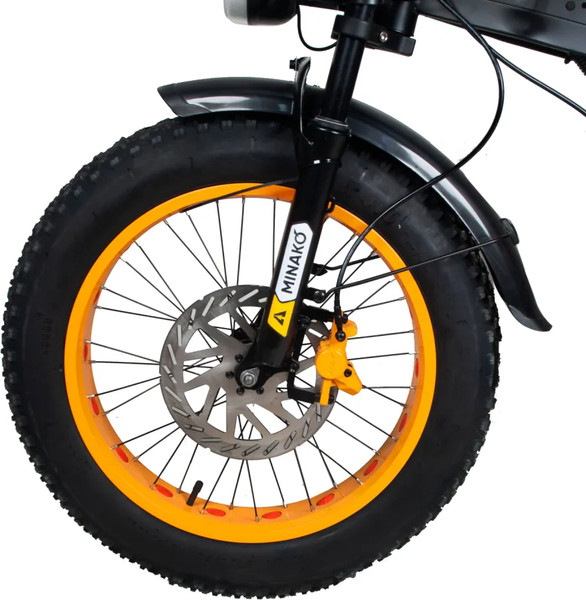 Изображение товара Электровелосипед Minako Apex (желтый)