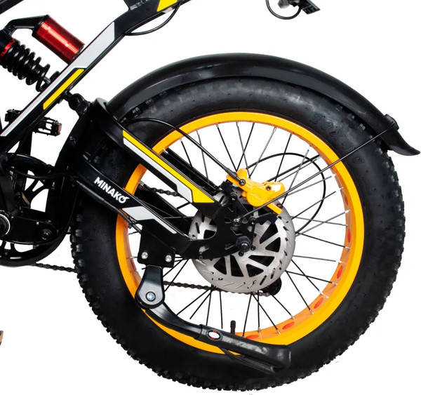 Изображение товара Электровелосипед Minako Apex (желтый)