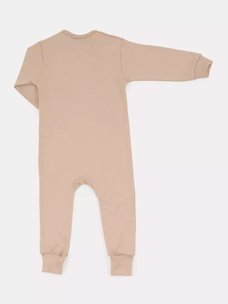 Изображение товара Набор комбинезонов для малышей Rant Mosaic на молнии / 1875/1 (3шт, Beige, р.68)