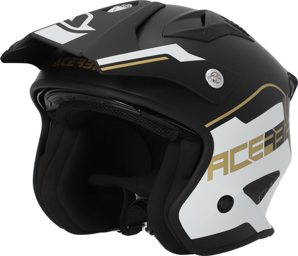 Изображение товара Мотошлем Acerbis JET Aria 22-06 / 0025055.002.062 (S, белый/черный/золотой)
