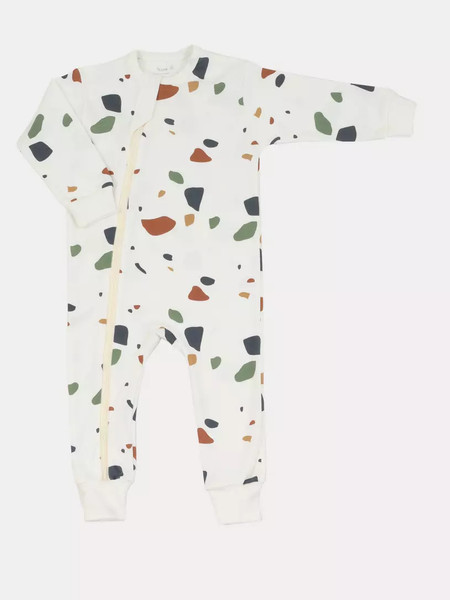 Изображение товара Набор комбинезонов для малышей Rant Mosaic на молнии / 1875/2 (3шт, Green, р.74)